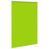 vidaXL Roller Blind Blackout Leaves Green 145x230 cm Fabric Width 141.6 cm Polyester