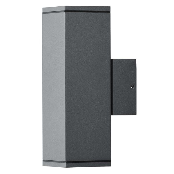 KONSTSMIDE Wall Light Monza Double Square Dark Grey