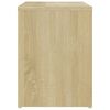 vidaXL Bed Cabinet Sonoma Oak 40x30x40 cm Engineered Wood