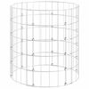 vidaXL Circular Gabion Pole Galvanised Steel Ø50x50 cm