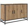vidaXL Bathroom Furniture Set 2 pcs Artisan oak Engineered wood