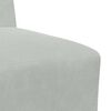 vidaXL Modular Sofa Unit Armless 2 pcs Light Grey 55 x 74 x 82 cm