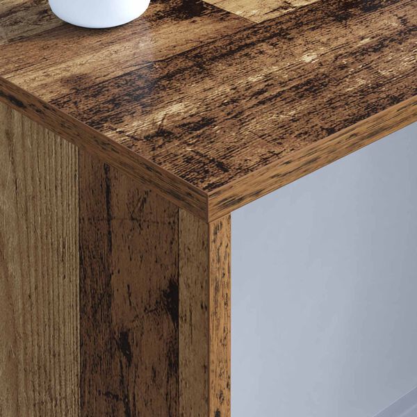 vidaXL Wall-Mounted Desk Old Wood 100 x 45 x 30 cm Engineered Wood