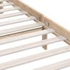 vidaXL Bed Frame without Mattress Solid Wood 200x200 cm