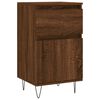vidaXL Sideboards 2 pcs Brown Oak 40x35x70 cm Engineered Wood
