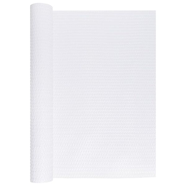 vidaXL Balcony Screen White 400x90 cm Poly Rattan