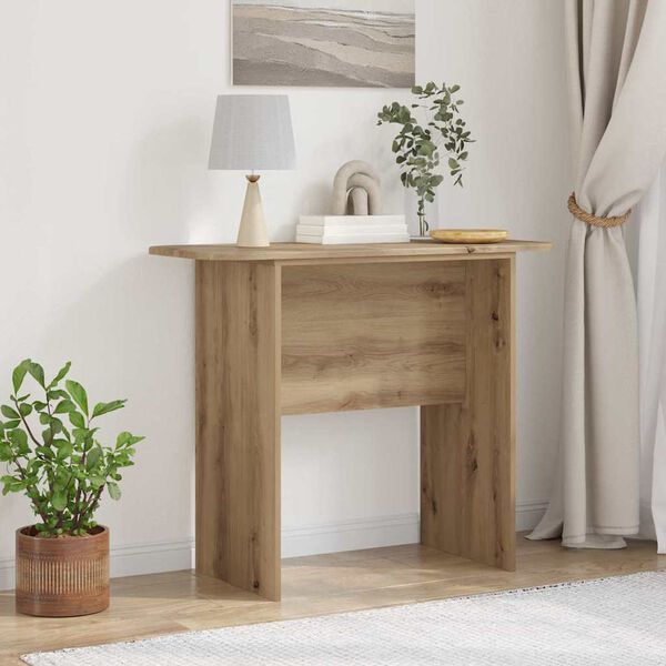 vidaXL Console Table Artisan Oak 93 x 40 x 75 cm Engineered Wood