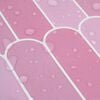 vidaXL Decorative Stickers 10 pcs Pink 30 x 30 x 0.8 cm