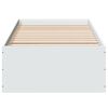 vidaXL Bed Frame without Mattress White 90x200 cm