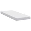 vidaXL Mattress White 80 x 200 cm Gel-Infused Foam