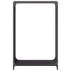vidaXL Firewood Rack Black 60x28x90 cm Cold-rolled steel