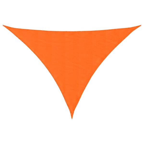 vidaXL Sunshade Sail Oxford Fabric Triangular 5x6x6 m Orange