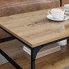 vidaXL Coffee Table Artisan Oak 100 x 50 x 45 cm Engineered Wood
