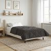 vidaXL Full Year Duvet Quilted Anthracite 155 x 220 cm