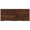vidaXL Live Edge Table Top 100 x 40 x 3.2 cm Rectangular