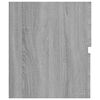 vidaXL 2 Piece Bathroom Furniture Set Grey Sonoma Engineered Wood