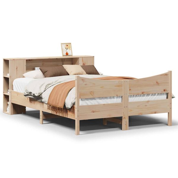 vidaXL Bed Frame without Mattress 160x200 cm Solid Wood Pine
