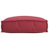 vidaXL Cushion Wine Red 50 x 50 x 12 cm Oxford Fabric