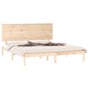 vidaXL Bed Frame without Mattress 160x200 cm Solid Wood Pine