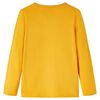 Kids' T-shirt with Long Sleeves Ochre 92