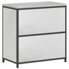 vidaXL Kitchen Storage with Shelf Silver 90 x 50 x 92 cm Steel