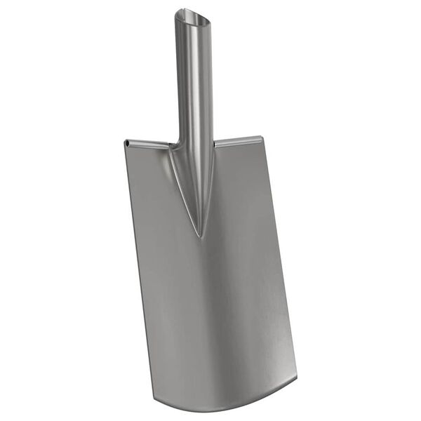 vidaXL Shovel Head Silver 43 x 17 cm Powder-Coated Steel