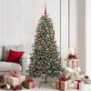 vidaXL Artificial Christmas Tree with 300 LEDs Green 99 x 99 x 180 cm