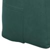 vidaXL Back Pillow Dark Green 200 x 24 x 50 cm Velvet