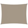 vidaXL Sunshade Sail Oxford Fabric Rectangular 2.5x3.5 m Taupe