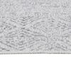 vidaXL Rug Light Grey 100x200 cm Cotton