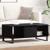 vidaXL Coffee Table Black Oak 90 x 50 x 36.5 cm Engineered Wood