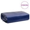vidaXL Tarpaulin Blue 2.5x4.5 m 650 g/m²
