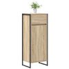 vidaXL Bathroom Cabinet Sonoma 40 x 30 x 100 cm Engineered Wood