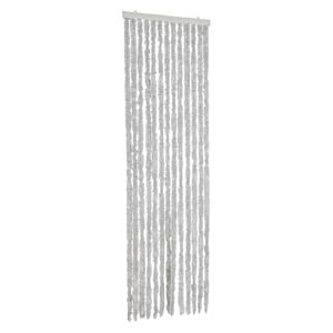 vidaXL Fly Curtain Grey 56x185 cm Chenille
