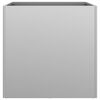vidaXL Planter Silver 42x40x39 cm Galvanised Steel