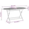 vidaXL 9 Piece Garden Dining Set Solid Wood Acacia and Textilene