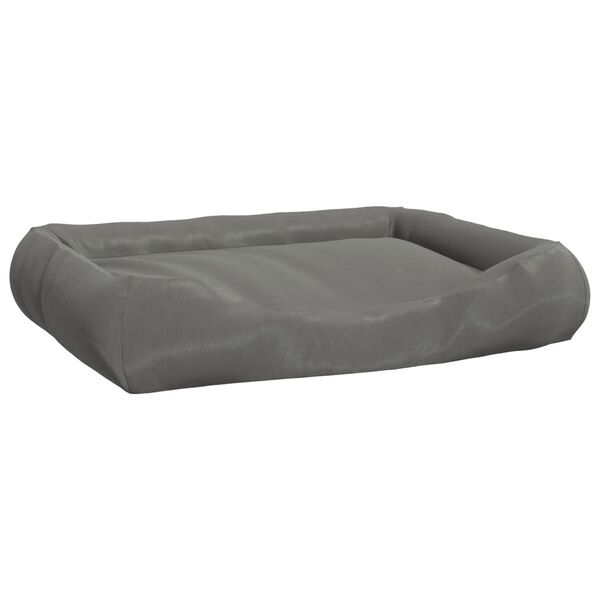 vidaXL Dog Cushion with Pillows Grey 89x75x19 cm Oxford Fabric