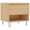 vidaXL Coffee Tables 2 pcs Sonoma Oak 50x46x50 cm Engineered Wood