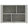vidaXL Sideboard Concrete Grey 80x30x54 cm Engineered Wood