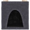 vidaXL Cat Tree with Sisal Scratching Posts Dark Grey 147 cm