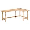 vidaXL Desk 180x120x76 cm Solid Mango Wood