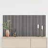vidaXL Acoustic Wall Panels 2 pcs Slatted 60.5x60 cm Oak Veneer