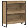 vidaXL Book Cabinet Artisian Oak 80 x 30 x 86.5 cm Engineered Wood