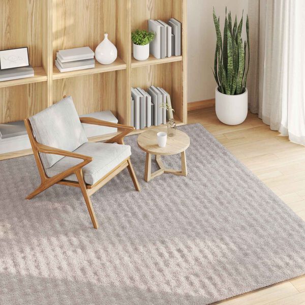 vidaXL Area Rugs Square HUARTE Sand 120 x 120 cm Polyester