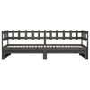 vidaXL Pull-out Day Bed without Mattress Grey 2x(80x200) cm