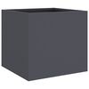 vidaXL Planter Anthracite 32x30x29 cm Steel