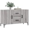 vidaXL Sideboard Grey Sonoma 100x36x60 cm Engineered Wood