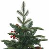 vidaXL Artificial Christmas Tree with 150 LEDs with Stand Green 150 cm