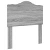 vidaXL Headboard Grey Sonoma Engineered wood