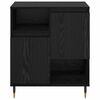 vidaXL Sideboards 3 pcs Black oak 180 x 35 x 70 cm Engineered wood